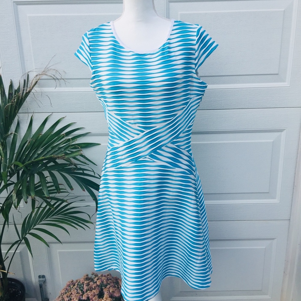 NY&Co. Striped Skater Dress